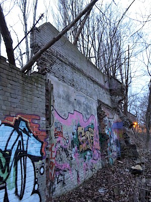 Ziegelmauer Schönholz