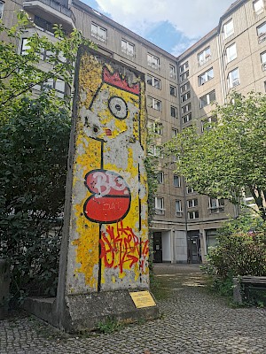 Mauerelement Wilhelmstraße